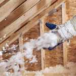 blown-in insulation